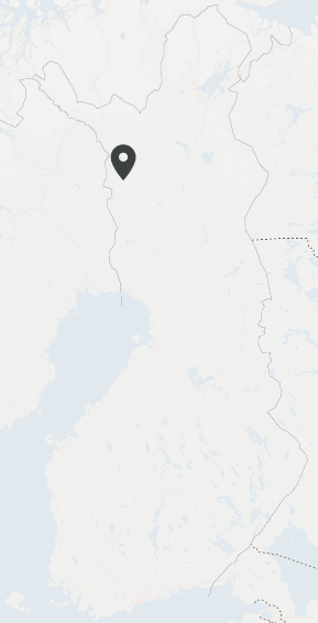 Ylläksen sijainti Suomen kartalla
